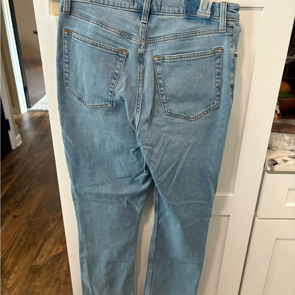 Abercrombie & Fitch Light Blue Straight Leg Jeans